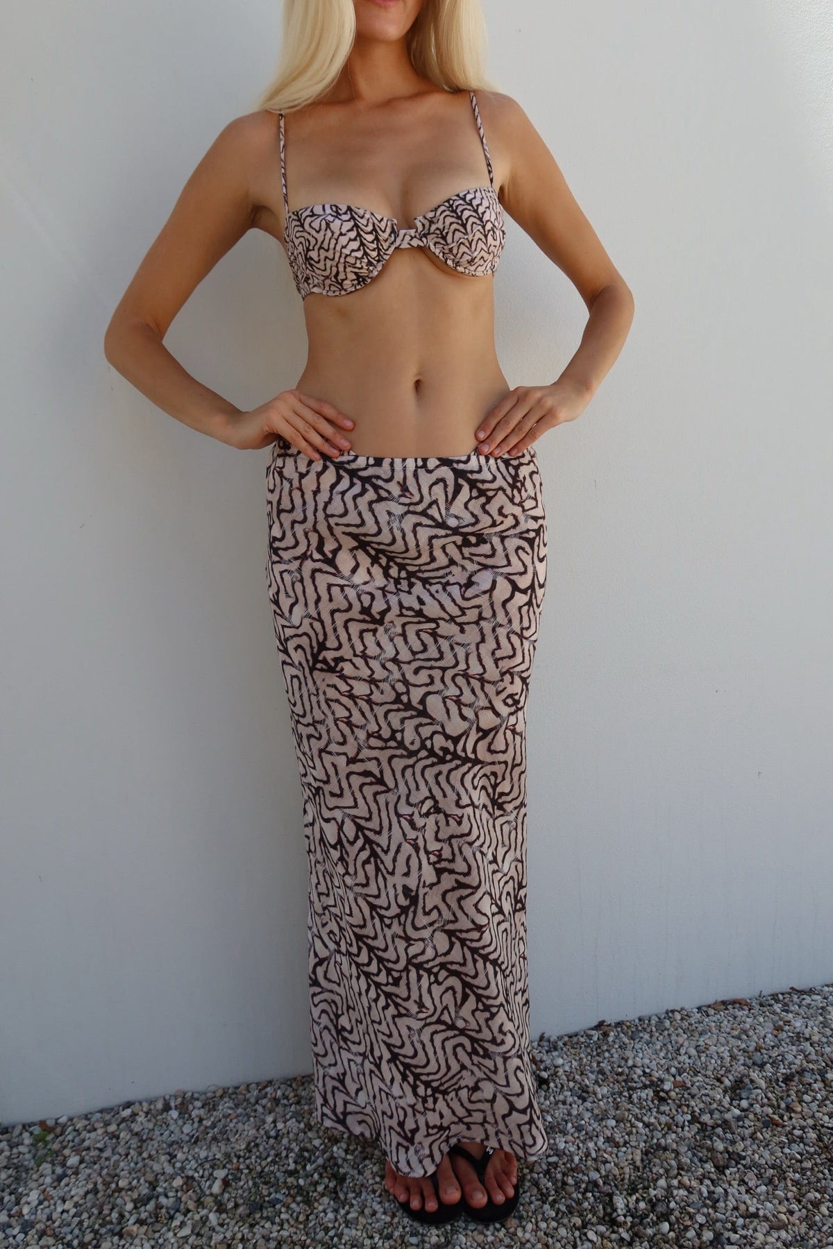 Dune Bra Top - Volute Shell - Cooke Swim