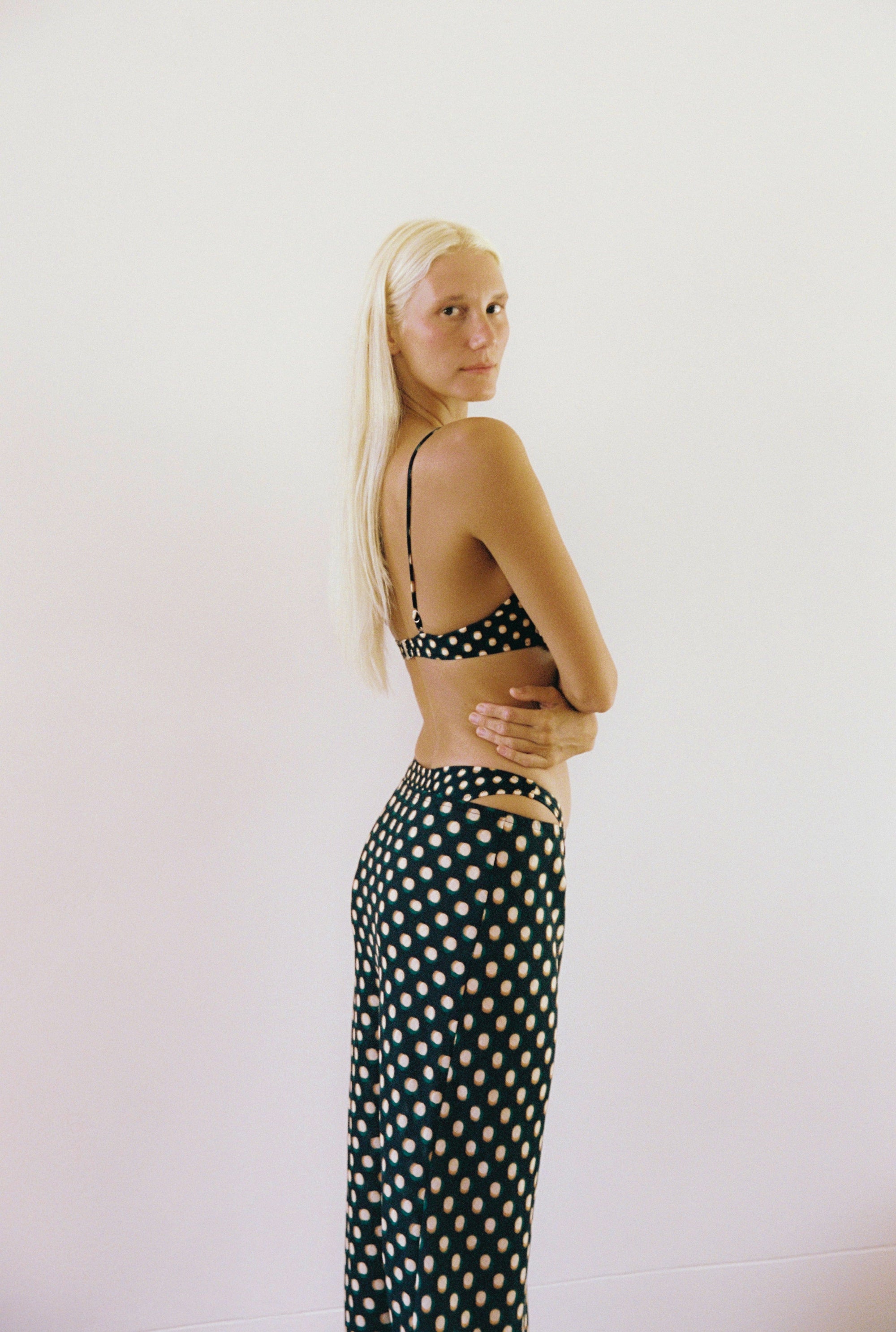 Equator Maxi Skirt - Polka Dot - Cooke Swim