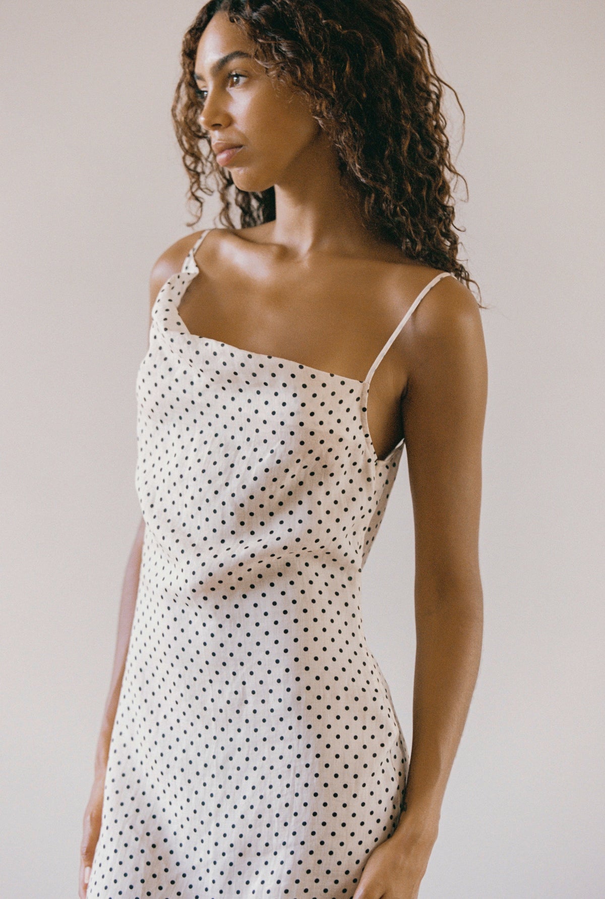 Latitude Maxi Dress - Blush Polka - Pre Order - Cooke Swim