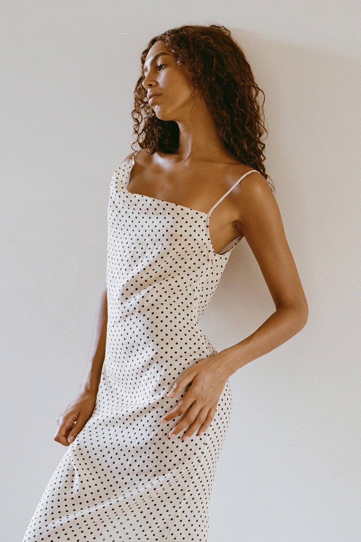 Latitude Maxi Dress - Blush Polka - Pre Order - Cooke Swim