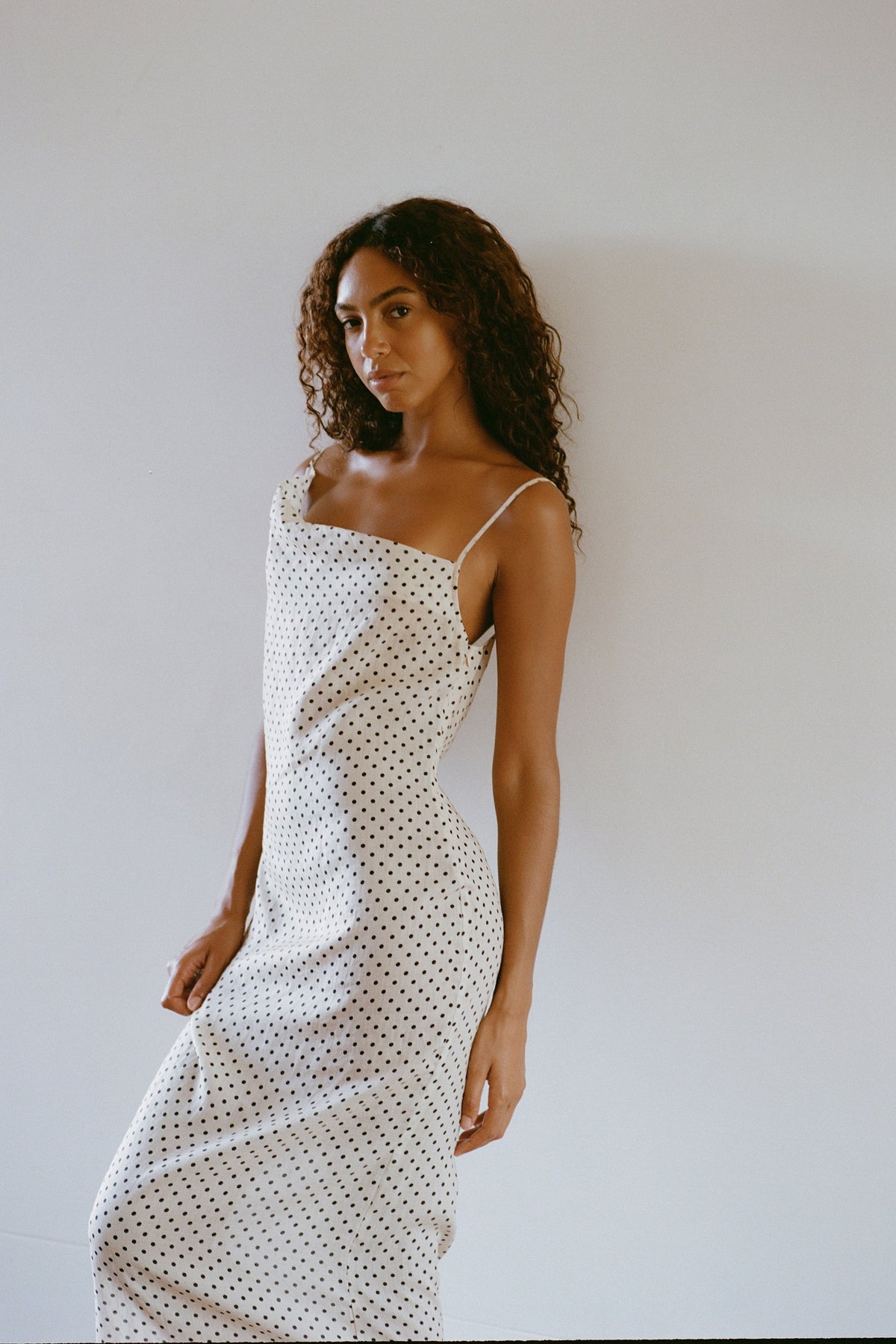 Latitude Maxi Dress - Blush Polka - Pre Order - Cooke Swim