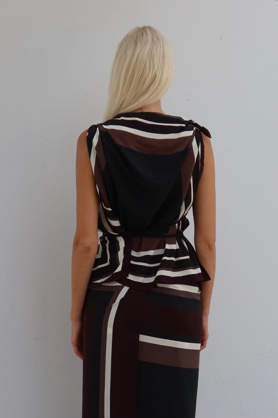 Paleta Scarf Top - Cacao - Cooke Swim