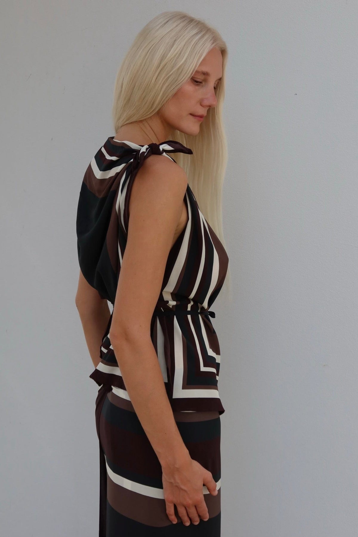 Paleta Scarf Top - Cacao - Cooke Swim