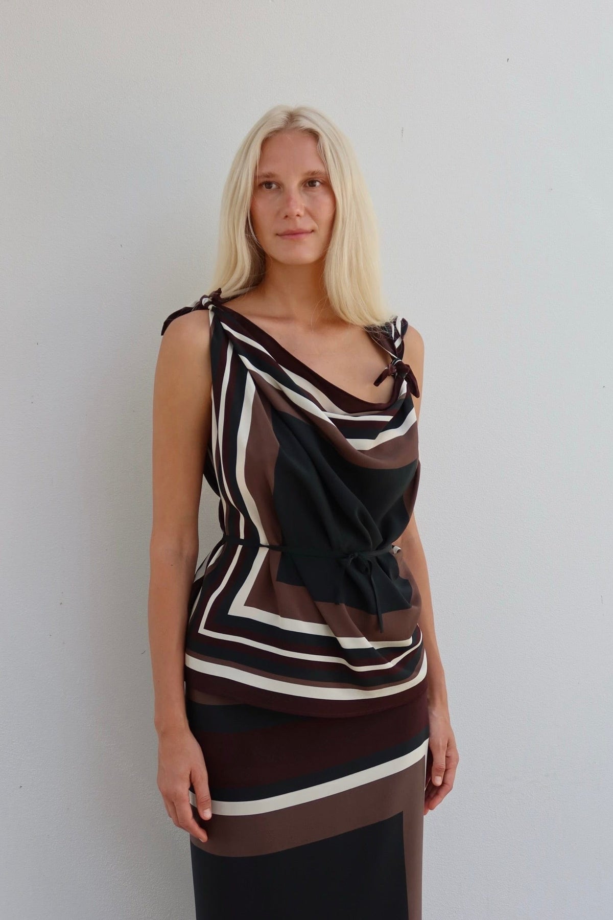 Paleta Scarf Top - Cacao - Cooke Swim