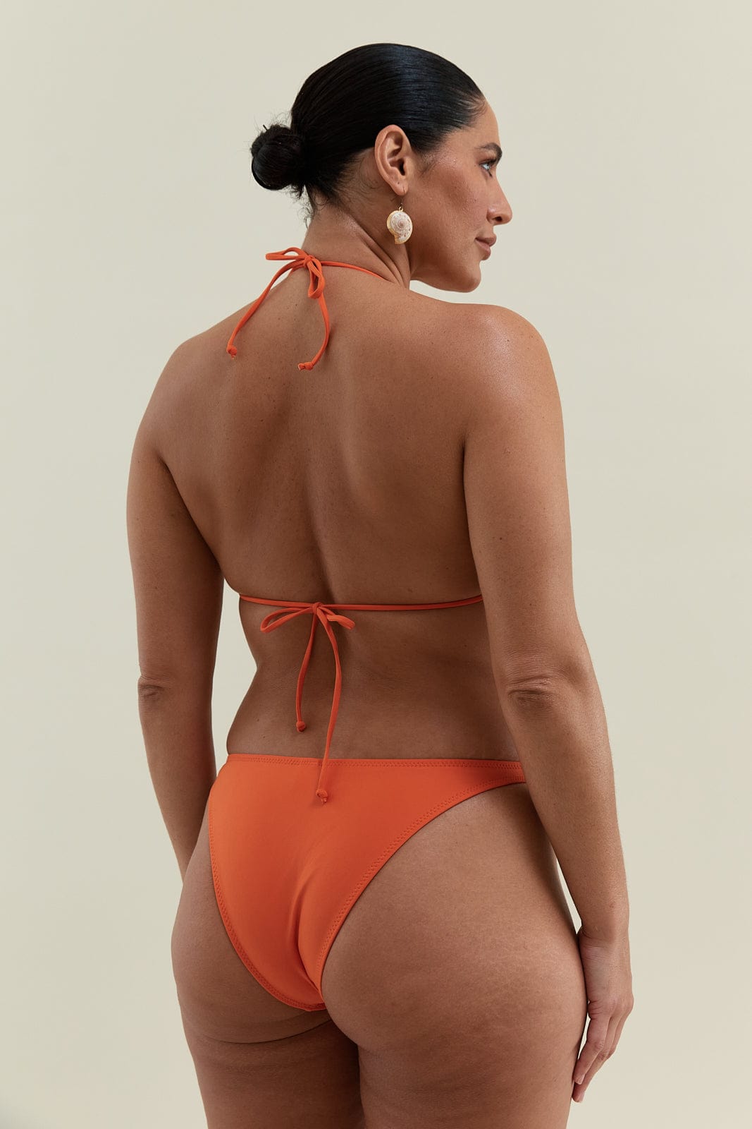 Sol Tri Swim Top - Tangerine - Cooke Swim