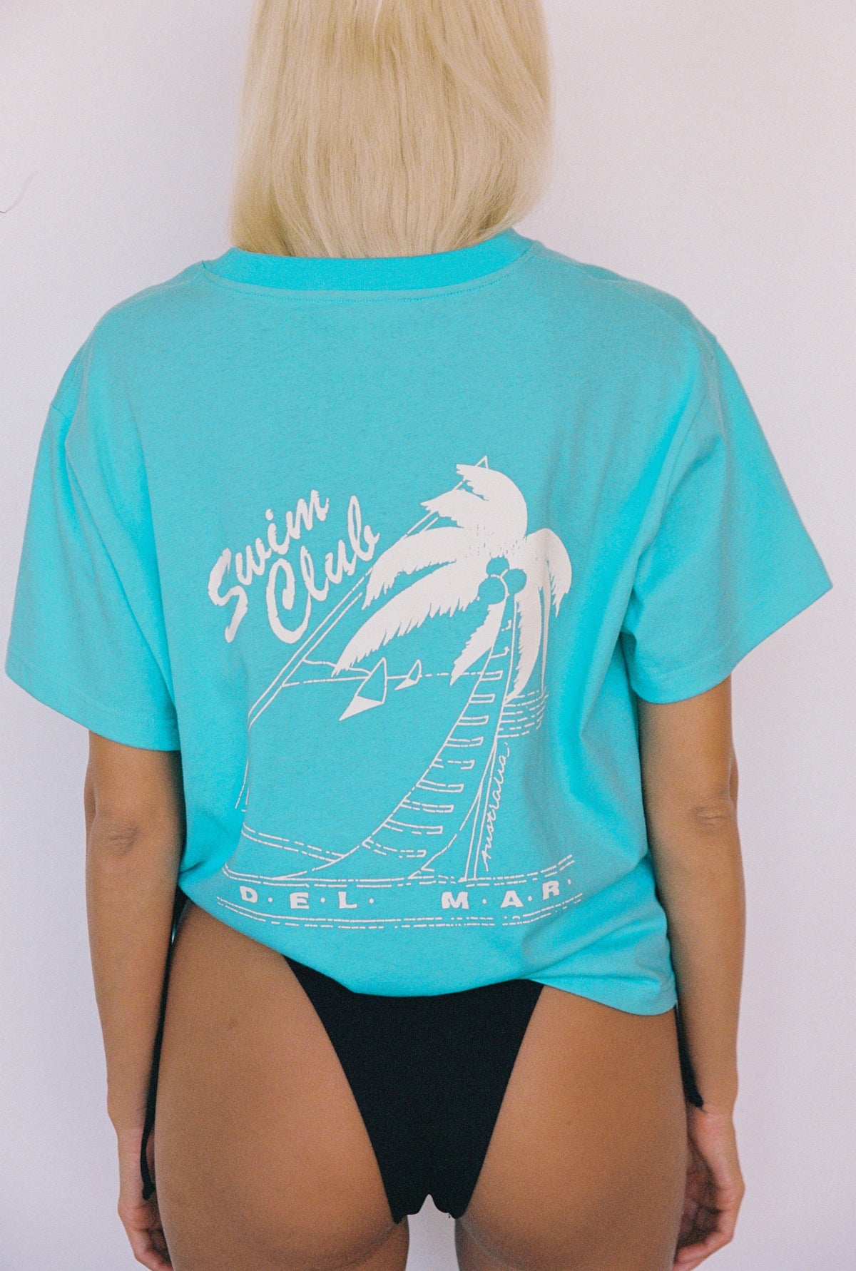 Souvenir Tee - Turquoise - Cooke Swim